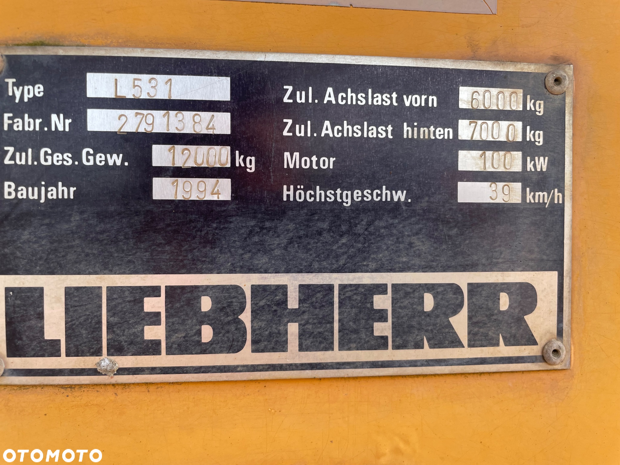 Liebherr L531 - 6