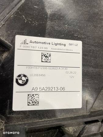 BMW X3 G01 X4 G02 Lift Full Led Adaptive LAMPA USA PRAWA - 4