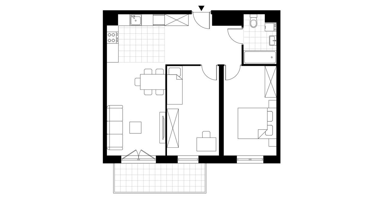 Nowe Pobiedziska 2 | mieszkanie 3-pok. | M1_15 - Pełny obrazek: 4/9