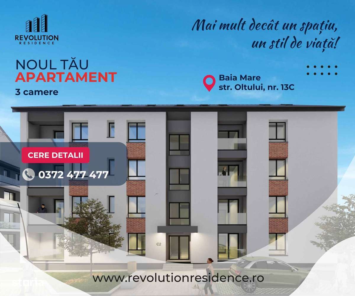 COMISION 0% - Apartamente 3 camere - Oltului 13C, Baia Mare-0