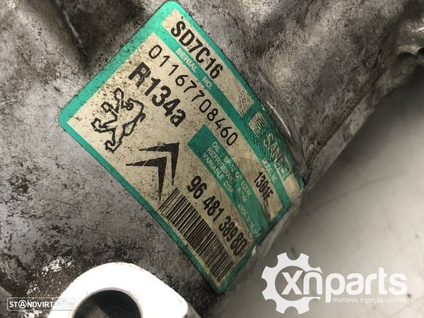 Compressor de ar condicionado Usado PEUGEOT 407 2.0 HDi | 06.09 - 12.10 REF. 96... - 6