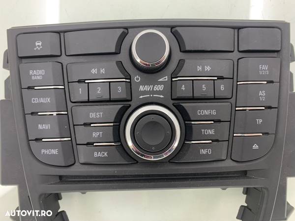 Butoane comenzi consola centrala Opel ASTRA J A17DTR 2010-2015  GM 13337222 - 2