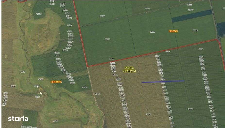 Teren extravilan Orbeasca, ID: R2836912-6