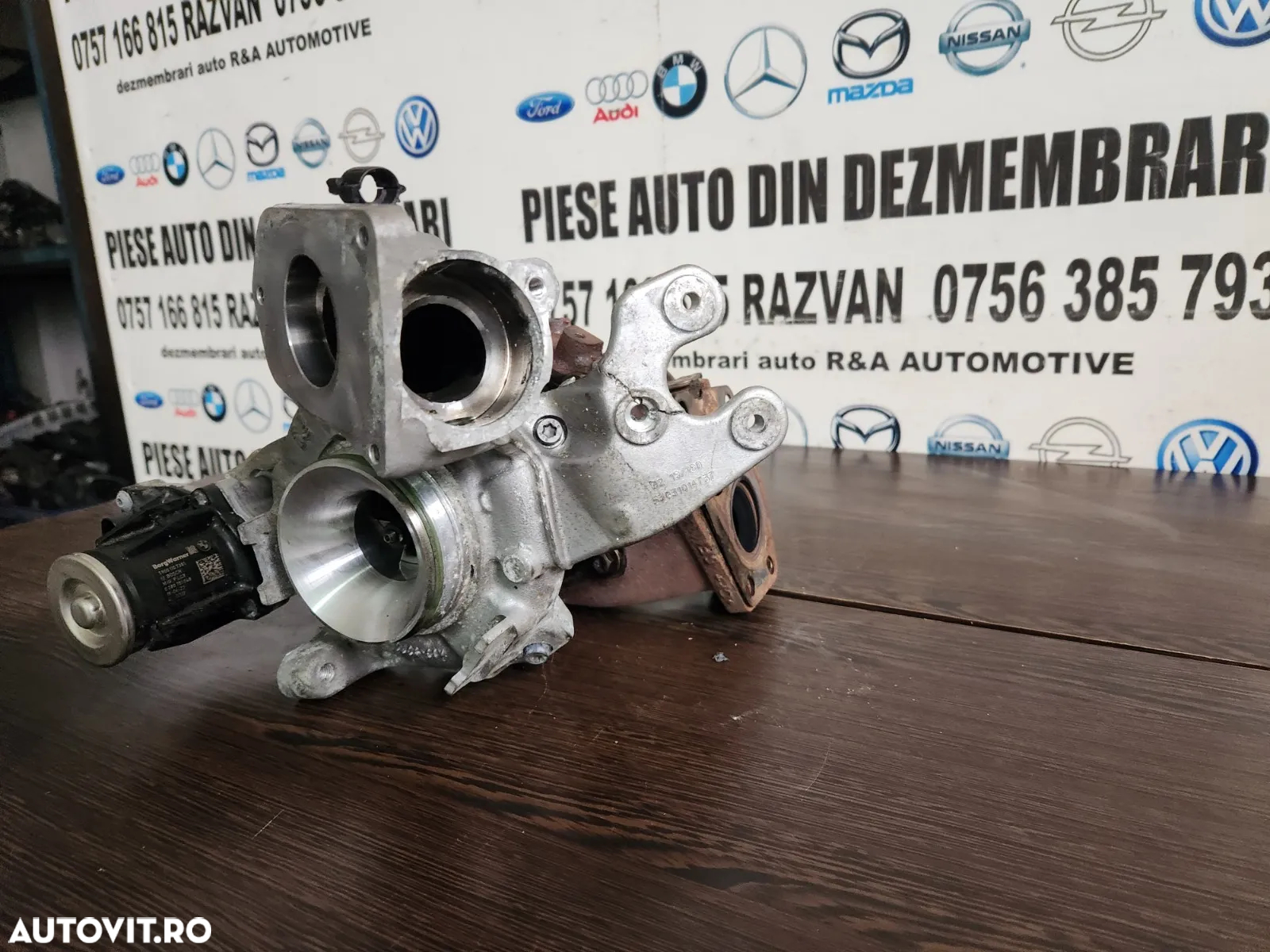 Turbo Turbina Mare Bmw 2.0 D B47 Bi-Turbo Cod 8587539 G20 G30 G11 G12 G14 G15 G01 G02 G05 G06 G07 X3 X4 X5 X6 X7 F20 F21 F22 G30 G31 F10 F11 Euro 6 - 4