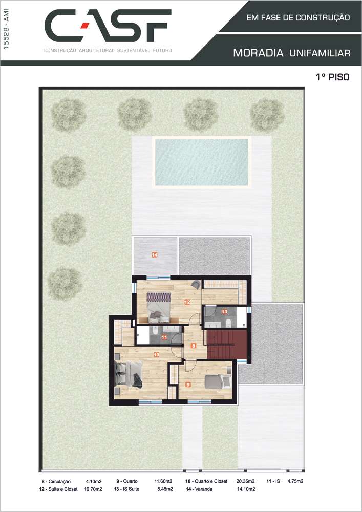 Moradia Unifamiliar - Vila Magos - CASF - Grande imagem: 4/4