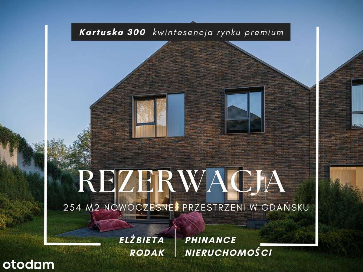 Prestiżowy dom 257m² Gdańsk,Kartuska 300 - Pełny obrazek: 1/17