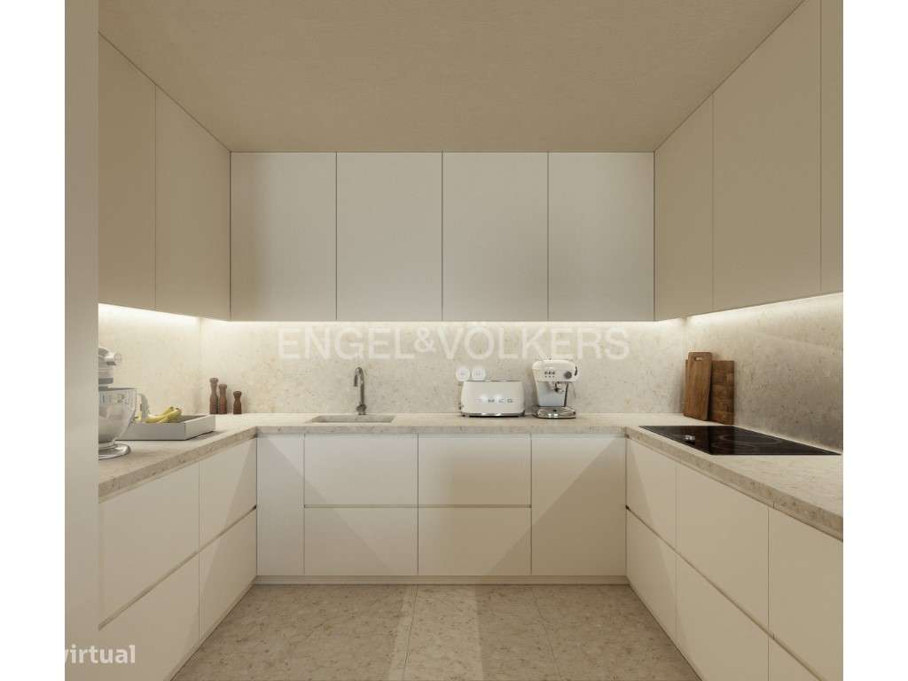 Amplo T2 com pátio privado às portas de Benfica - Grande imagem: 5/28