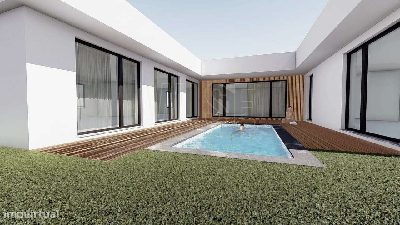 Moradia T3+1 Térrea com Piscina – Carvalhais, Coimbra-3