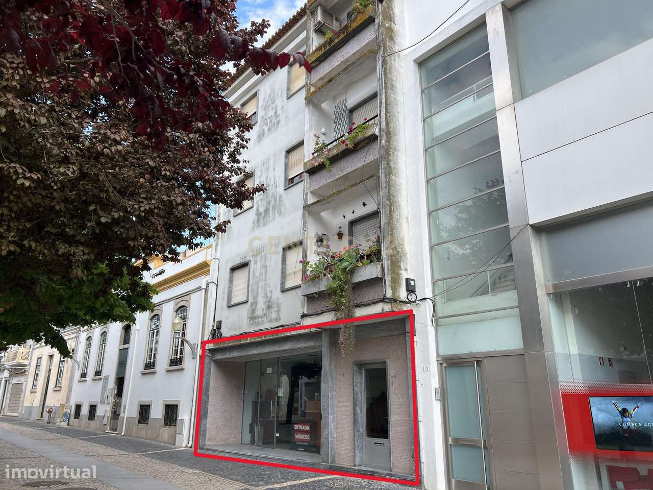 Loja com 172m2 ABC, Centro de Beja, cave e espaço aberto - Grande imagem: 2/6