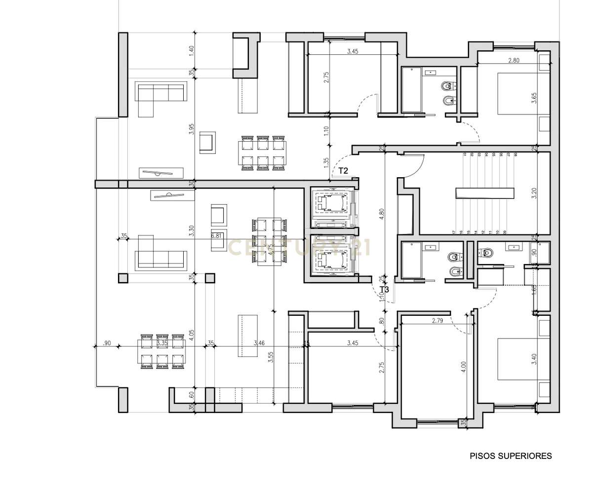 Terreno p/ prédio c/ 27 fogos, 3 comércios e cave em Santa Marta do Pi - Grande imagem: 5/32