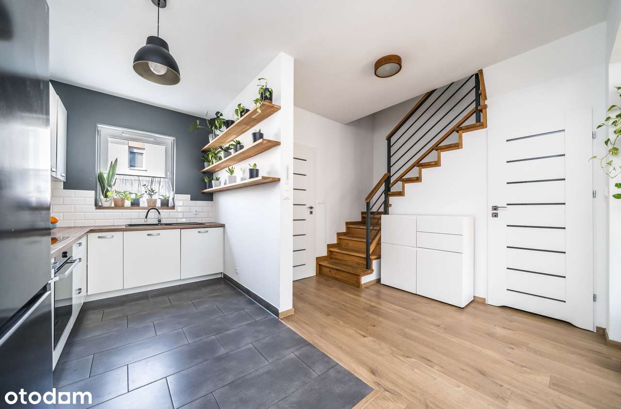 Nowoczesny segment z ogródkiem – cisza i zieleń, Poznań Podolany-7