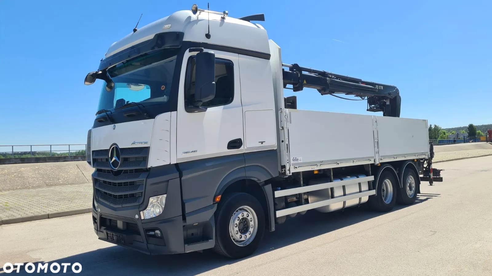 Mercedes-Benz ACTROS 2545 ///* 2018 ///* HDS HIAB XS 177K ///* 6x2 ///* WYJĄTKOWO ZADBANY! - 2