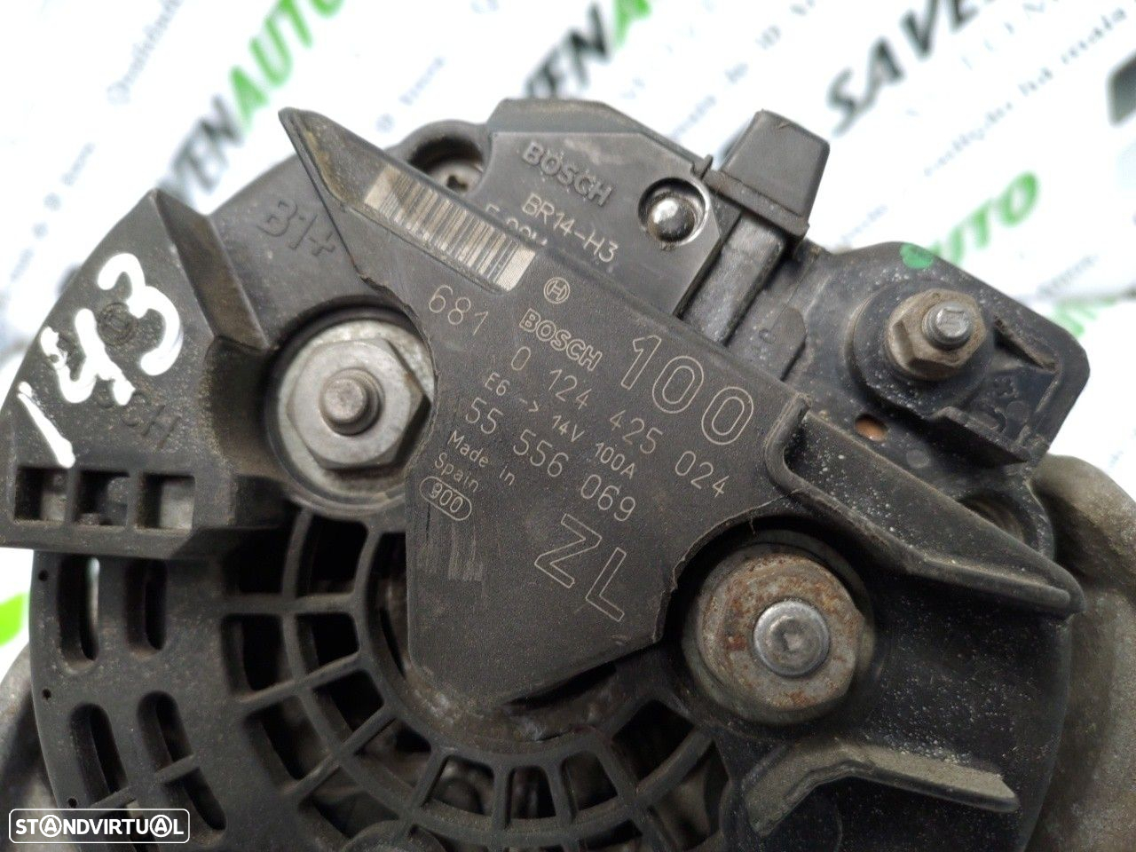 Alternador Opel Astra H (A04) - 4