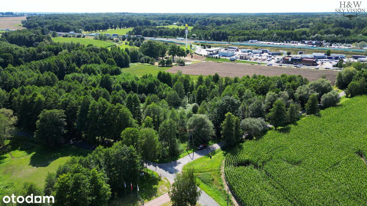 Teren inwestycyjny przy autostradzie-3