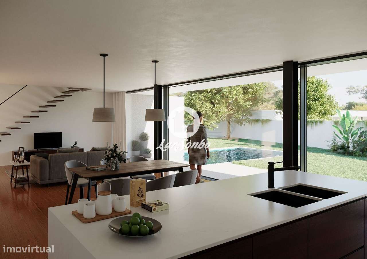 Lote de 325,95m2 para moradia geminada com piscina em Macieira da M... - Grande imagem: 5/16