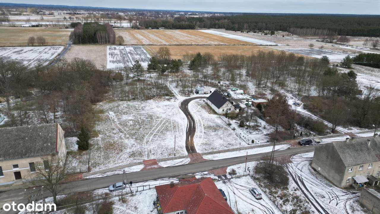 Działka, 1 303 m², Krasnołęg-5