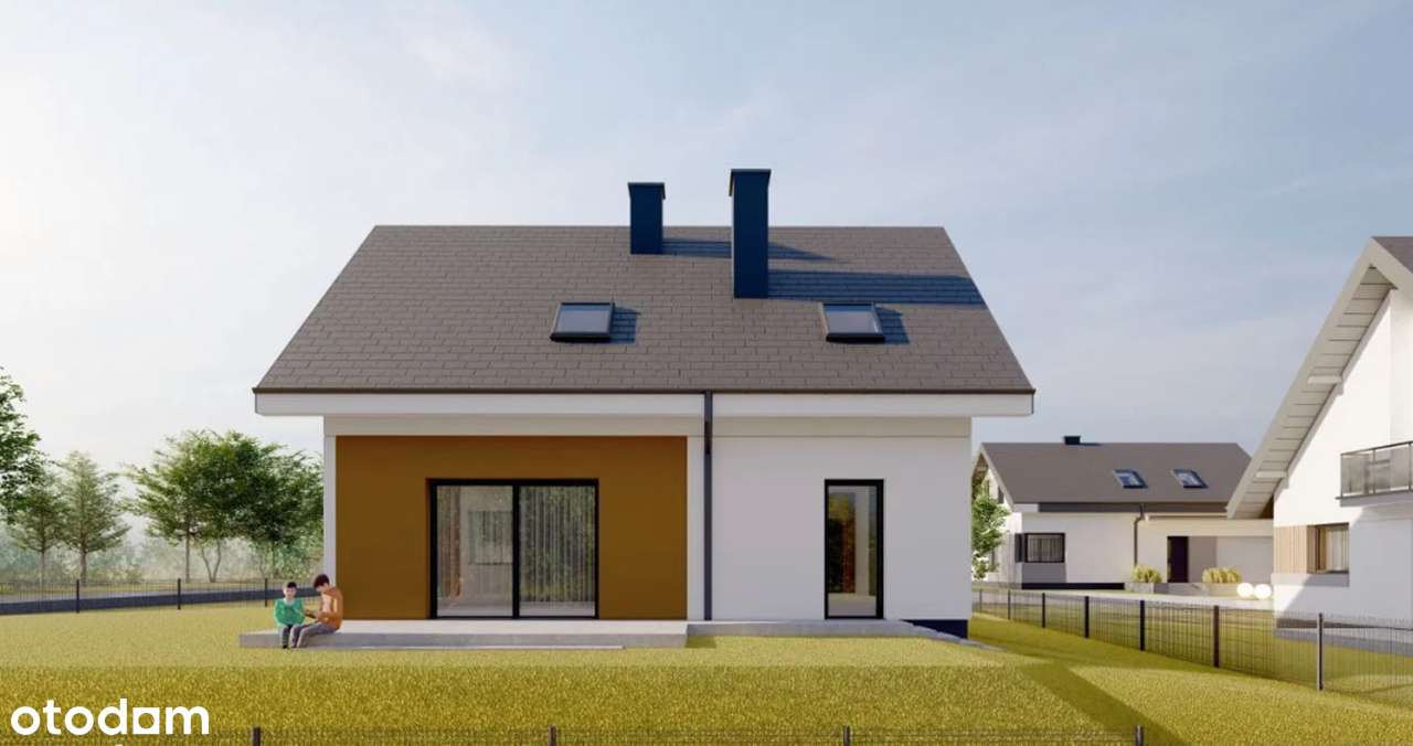 5-pokojowy dom wolnostojący z garażem - Pełny obrazek: 4/7