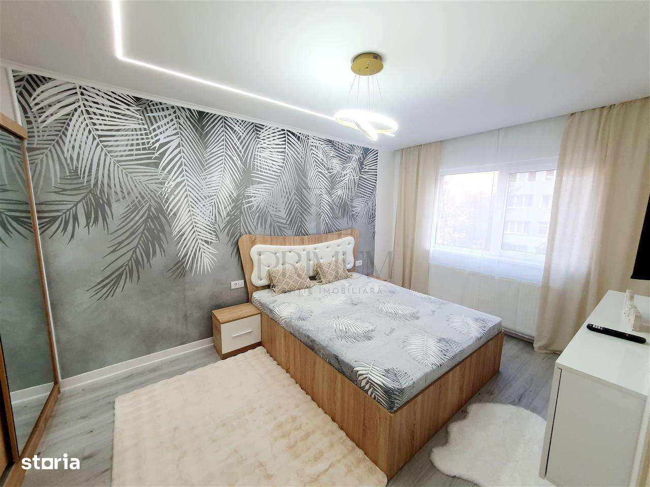 DAMBOVITA - 3 CAM - ETJ.2 - CENTRALA - RENOVAT - MOBILATUTILAT NOU - Imagine principală: 5/17