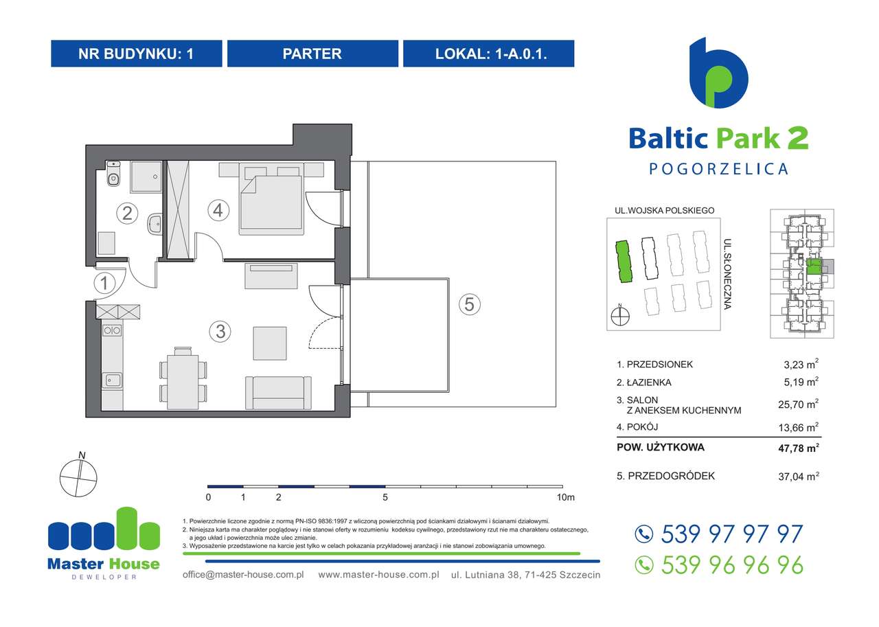 Baltic Park 2 | apartament inwestycyjny | 1-A.0.1 - Pełny obrazek: 2/7