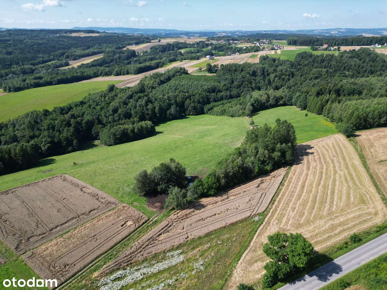 Widokowa działka w Gnojnicy | 2100m2 - Pełny obrazek: 2/3