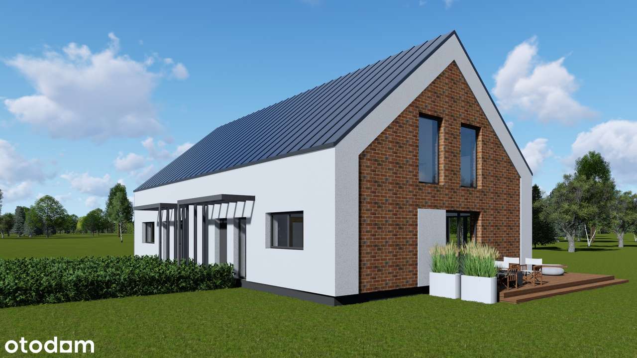 Działka 980 m² z fundamentem + projektem / Jankowice, ul. Admiralska