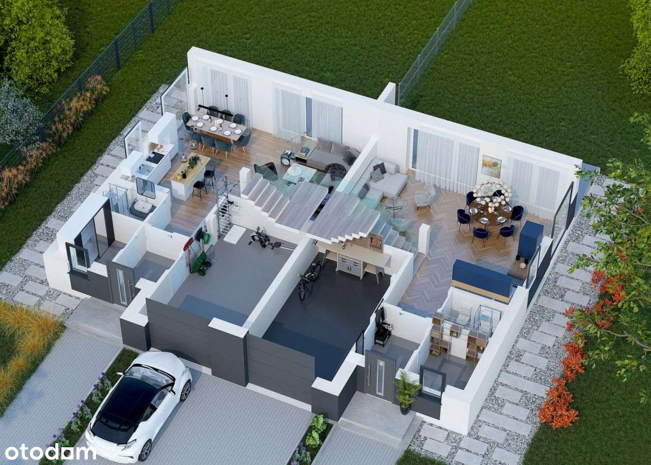 Domy w zabudowie bliźniaczej Swarzędz Gruszczyn-18