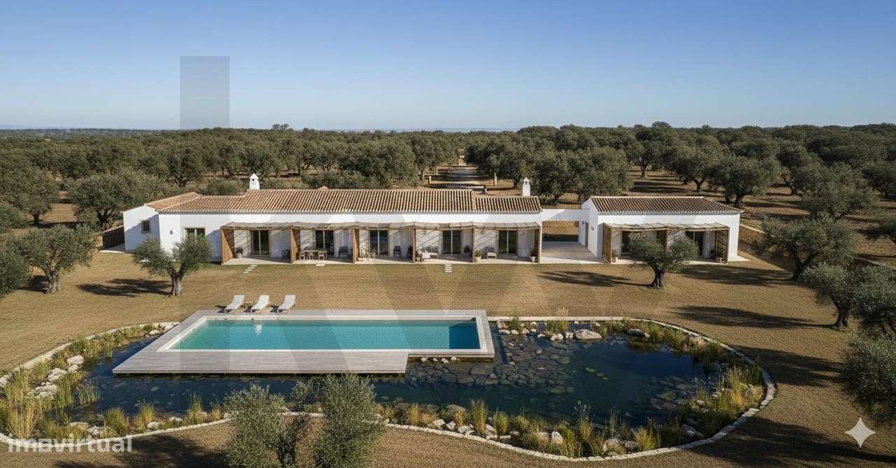 Herdade Exclusiva Junto à Barragem do Alqueva – Investimento Turístico - Grande imagem: 2/52