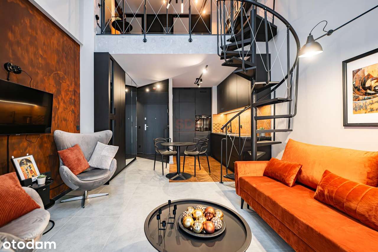 Loftowe mieszkanie z antersolą | Młyn Różanka| Garaż | - Pełny obrazek: 2/19