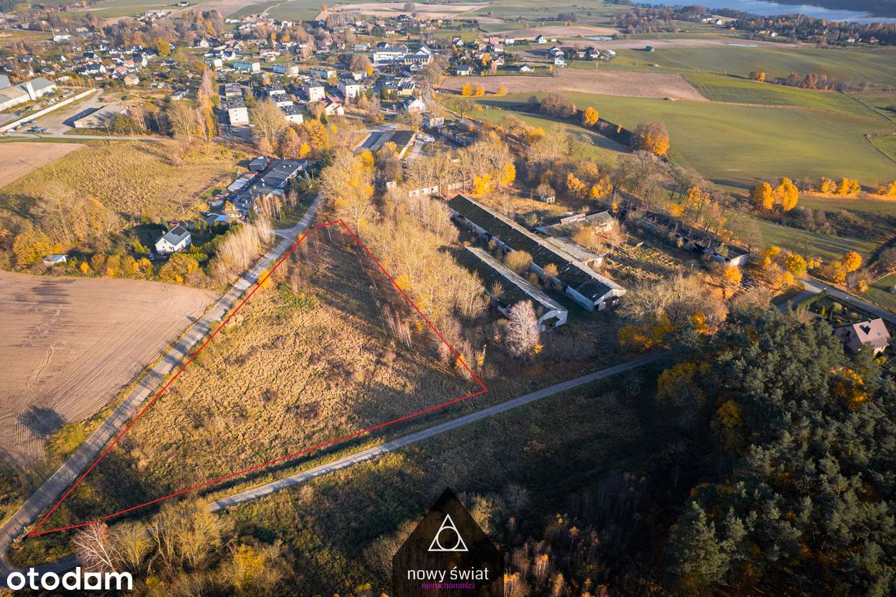 Działka inwestycyjna 76 ar| Grabowo Kościerskie|MPZP| Bez prowizji-2