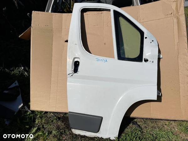 CITROEN JUMPER III FIAT DUCATO 06-14 DRZWI PRAWE PRZEDNIE SZYBA ZAMEK - 3