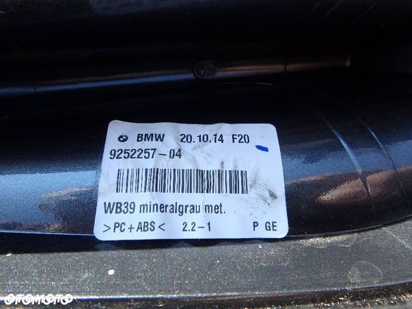 osłona anteny dachowej BMW F20 F21 9252257 - 2