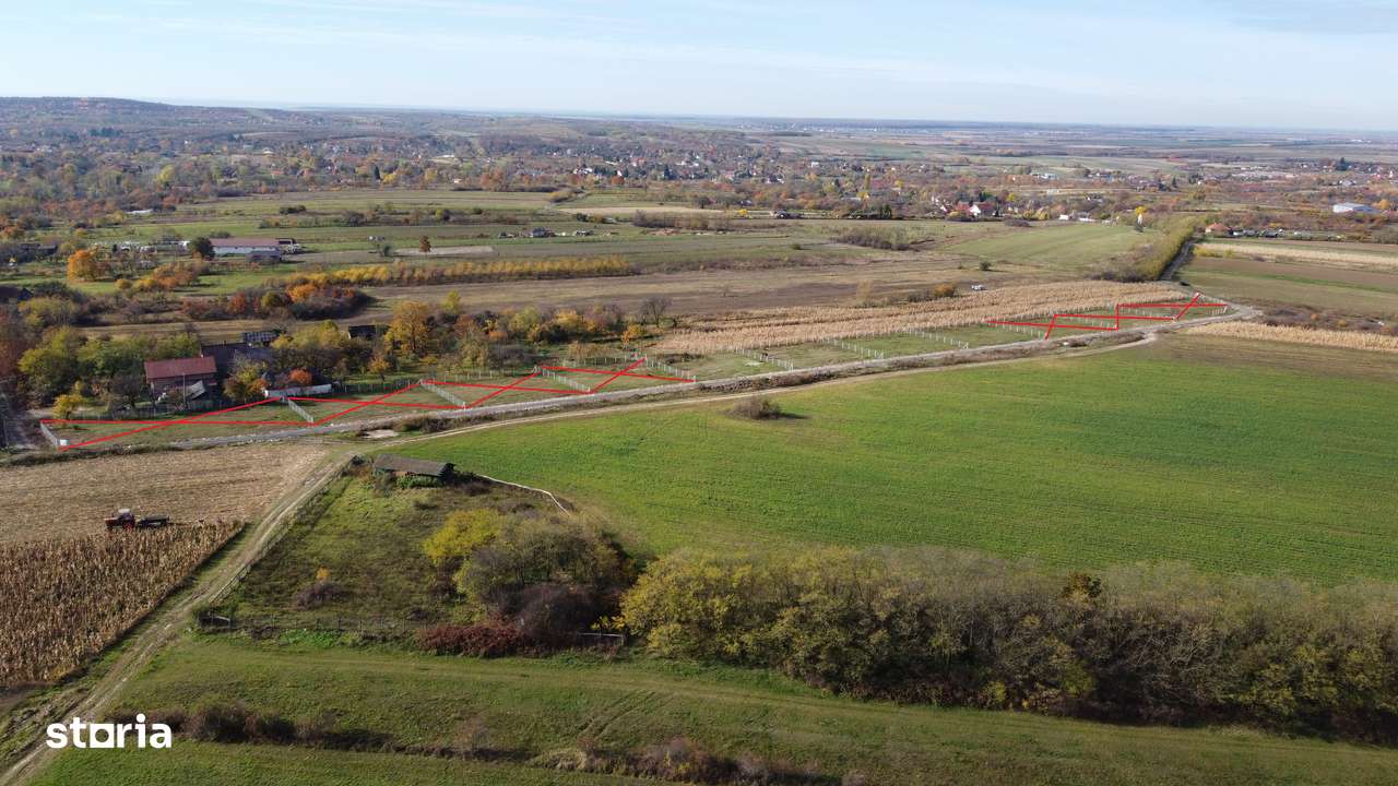 Ultimele 4 parcele disponibile-Teren intravilan-Vedere catre oras - Imagine principală: 2/8