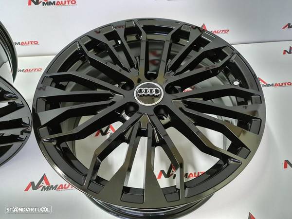 Jantes Audi A6 Preto Brilho 18 - 5