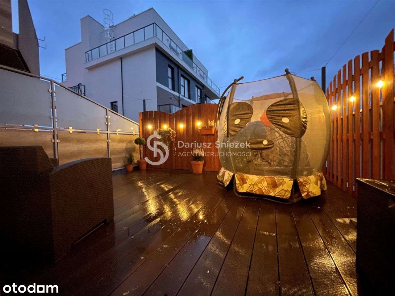 Top Mieszkanie 2 pok z dużym tarasem i garażem!-5