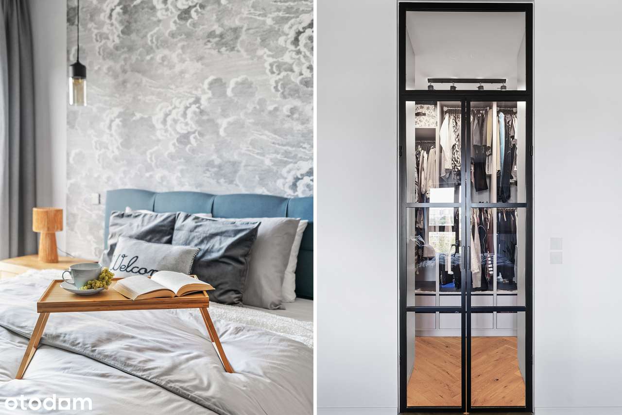 Klimatyzowane 3 pokoje z dużym balkonem | niecodzienny widok | garaż-12