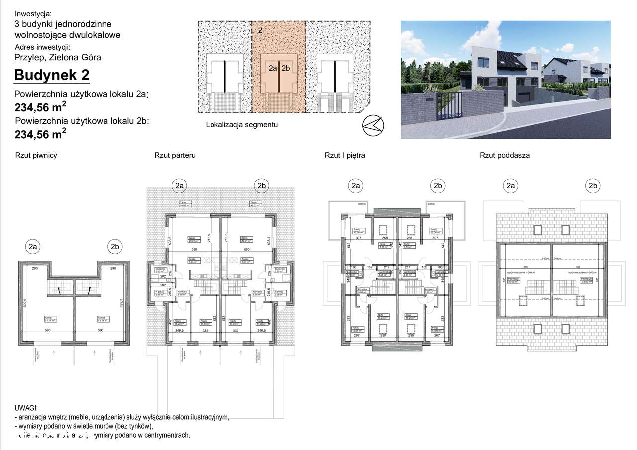 Dom, 234 m², Zielona Góra - Pełny obrazek: 2/18