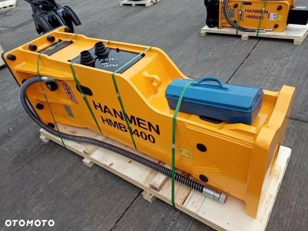 OUTLET ! Młot wyburzeniowy hydrauliczny HANMEN HMB1400 waga 1850 kg koparka 20-30 tony - 5