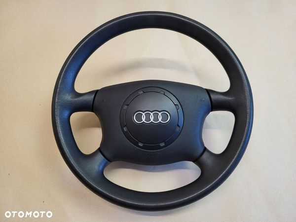 KIEROWNICA SKÓRZANA AIRBAG PODUSZKA POWIETRZNA AUDI A3 8L 8L0880201 OE EU - 1