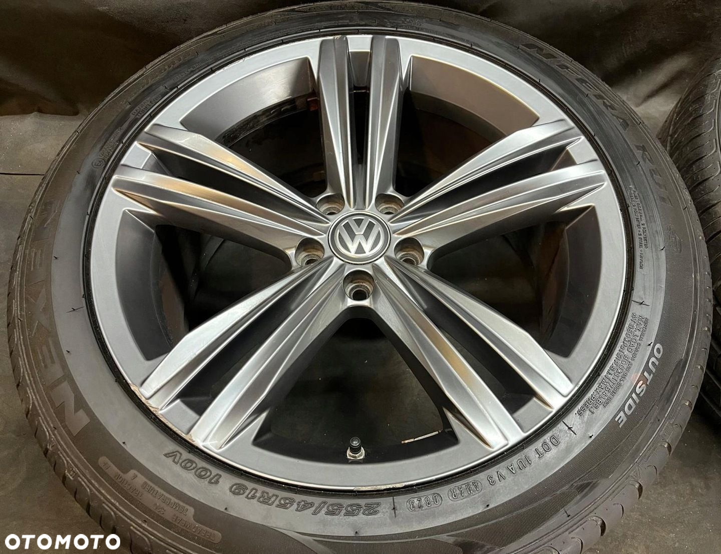 ORYGINALNE KOLA ALUFELGI VW VOLKSWAGEN TIGUAN 19 5X112 R LINE 5NA601025E - 5