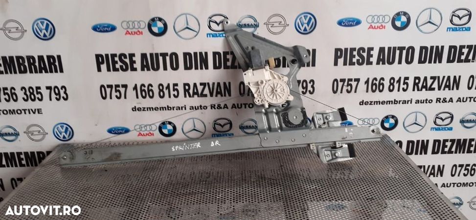 Macara Geam Electrica Stanga Dreapta Fata VW Crafter Mercedes Sprinter - 1