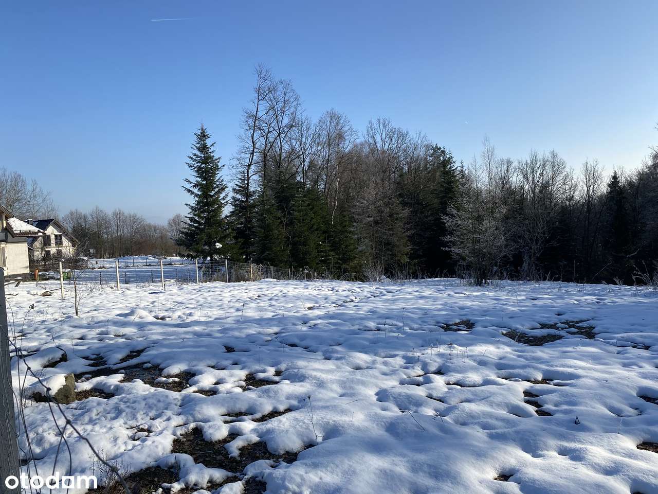 Ogrodzona działka budowlana z mediami i pozwoleniem na budowę-7