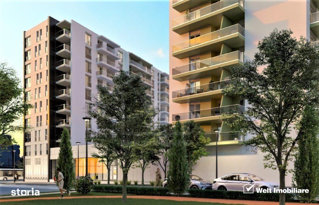 Vanzare apartament 2 camere lux, 68.99 mp, bloc nou SMART