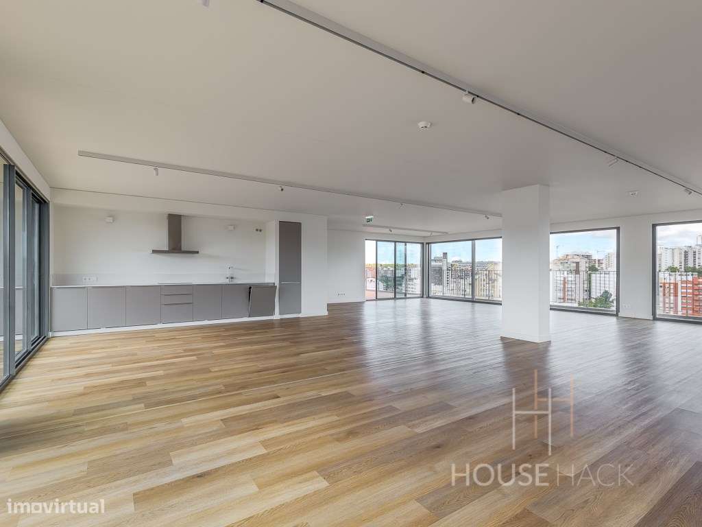 Penthouse T4 de luxo em Miraflores-47