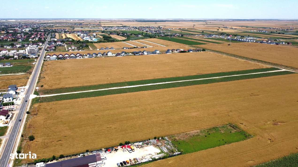 Teren Intravilan In Rate Com Berceni | utilitati: curent, gaz | #MG10 - Imagine principală: 5/7