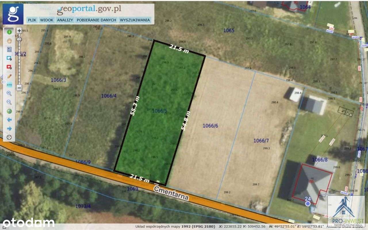 Uzbrojona działka z pozwoleniem na budowę-9