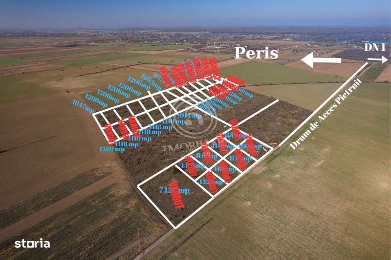 Ocazie- Teren Intravilan de Vanzare- Peris Snagov- Doar 10 euro/mp-0