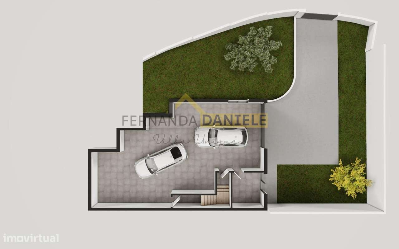 Moradia Geminada T3 com garagem na cave e área exterior!-7