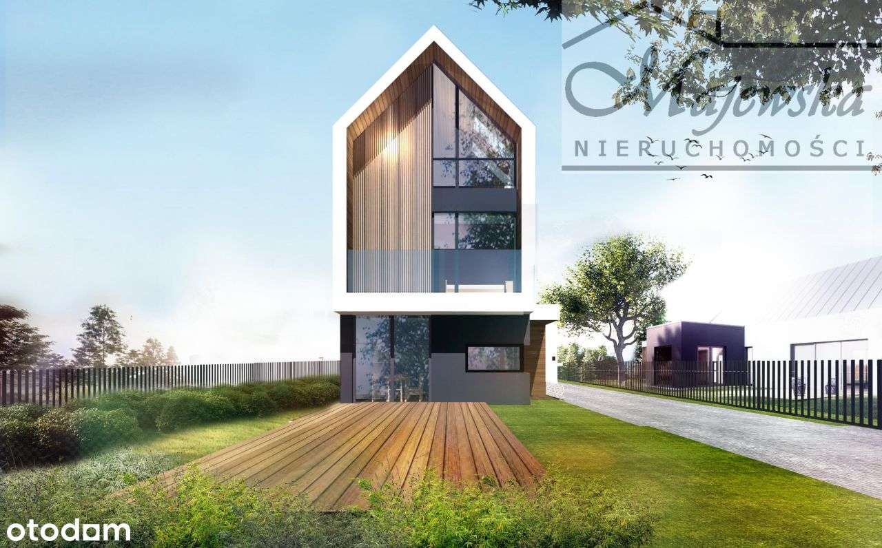 Działka z koncepcją zabudowy- Dobczyce-1