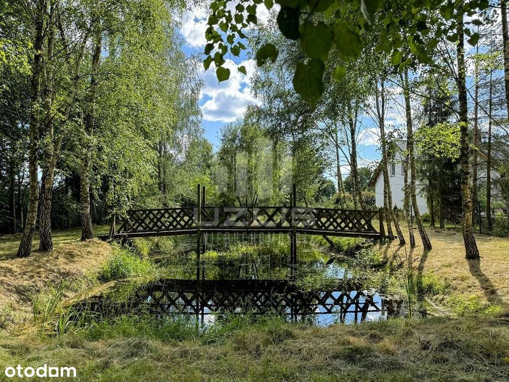 Dom z budynkiem gopodarczym stawem uroczym ogrodem - Pełny obrazek: 3/20