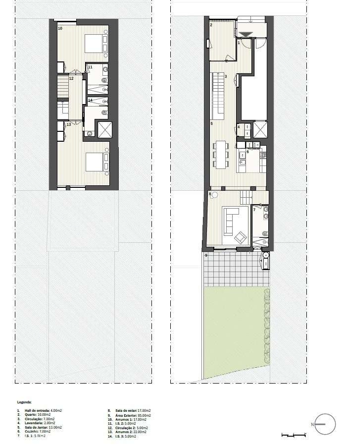 T1+2 | Remodelado e decorado com Jardim | Metro Campo 24 de Agosto | P-48